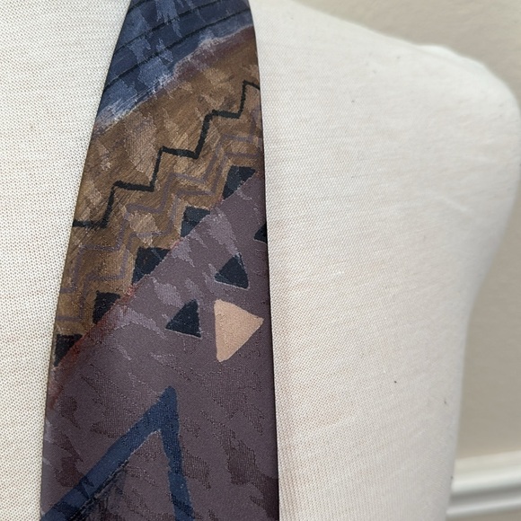 Alberto Serra Men’s TIE - Dark grey multi - Picture 7 of 9